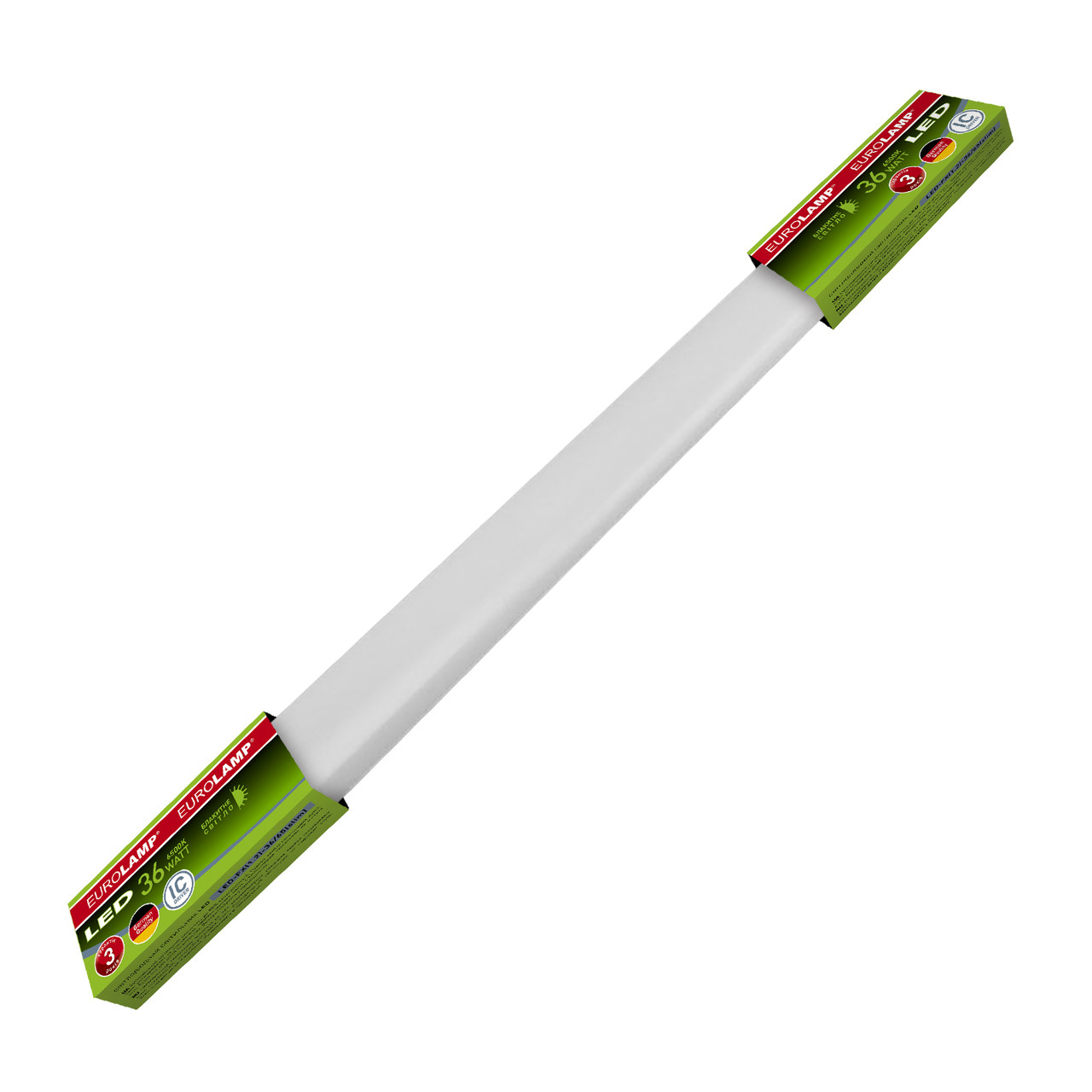 EUROLAMP LED Світильник лінійний IP65 36W 6500K (1.2m) SLIM, фото 1