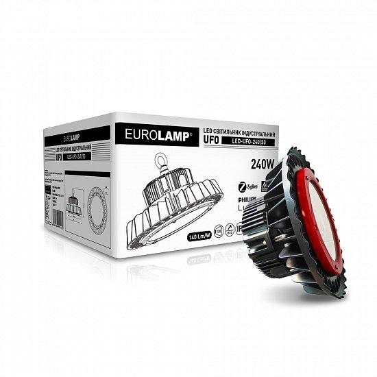 EUROLAMP LED Світильник індустріальний UFO IP65 240W 5000K, фото 1