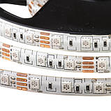 Led лента AVT 24В RGB smd5050 60LED/m IP20, 1м, фото 4
