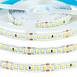 Led стрічка AVT 24В біла тепла smd2835 168LED/m IP20, 1 м, фото 3