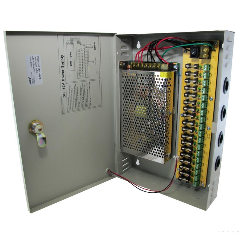 Блоки живлення (в металевому боксі) PROLUM 180W 12V (IP20,15A,18CH) Series "CCTV", фото 1