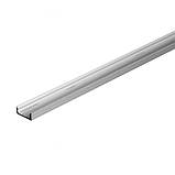 Профіль алюмінієвий накладний (комплект) 2 м ПФ-18 без покриття з напівматовим розсіювачем, фото 3