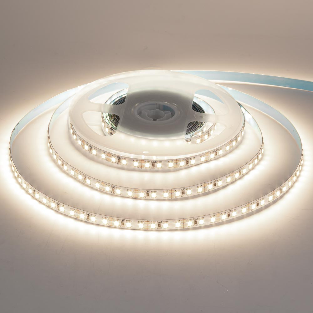 Світлодіодна стрічка нейтральна біла 12 V AVT smd2835 168LED/м IP20
