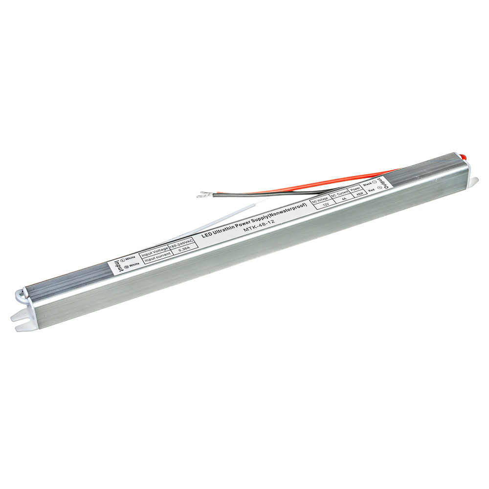 Led блок 12 В SLIM/4A 48Bт IP 20