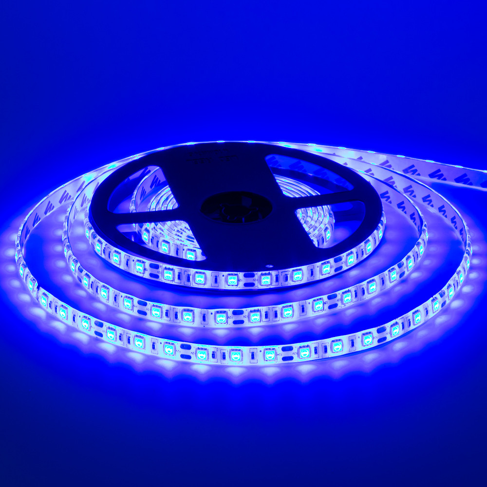 Led стрічка 12 В синя smd5050 60 LED/m IP65, 1 м