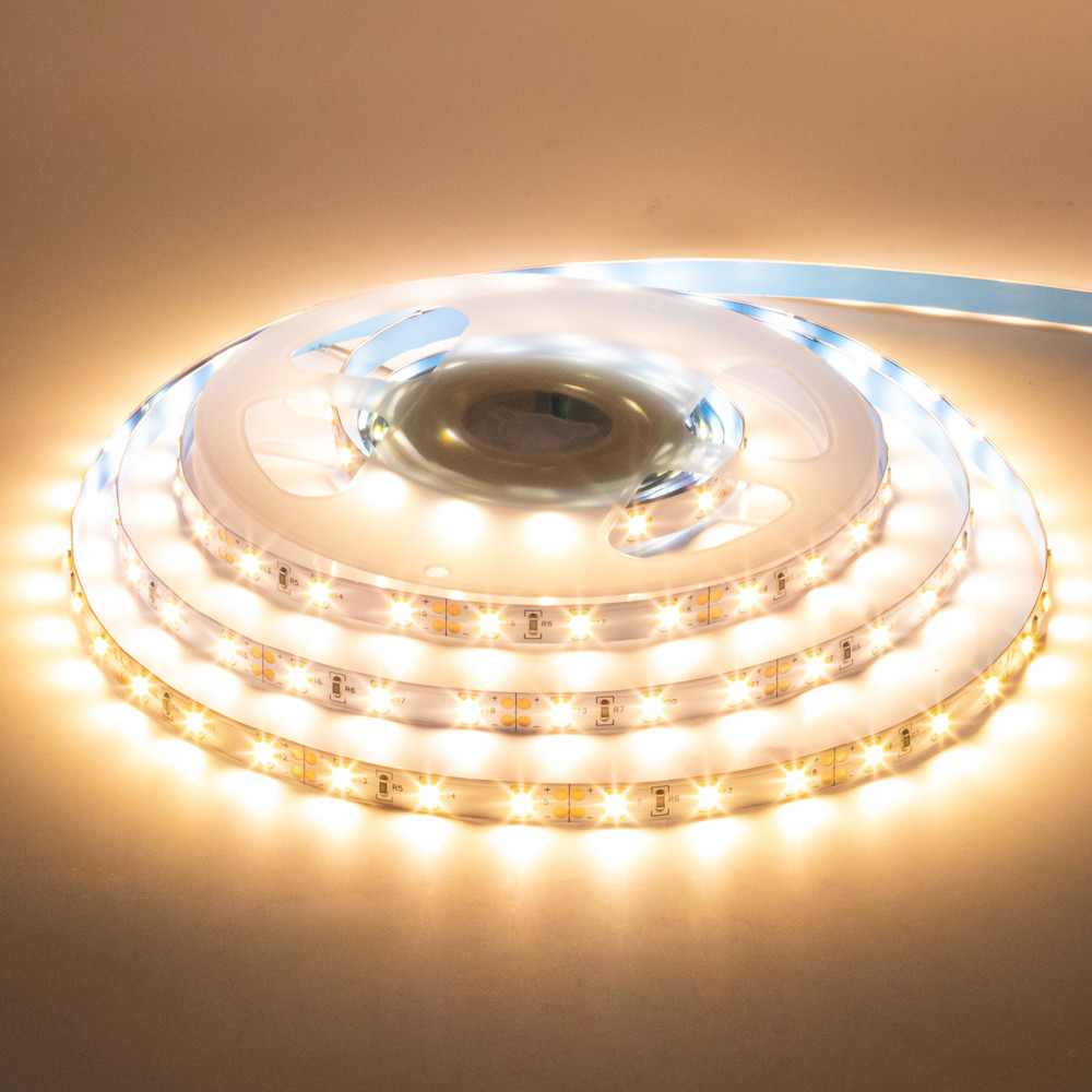 Led стрічка 12В біла тепла AVT-Prof smd2835 60 LED/m IP20, 1 м