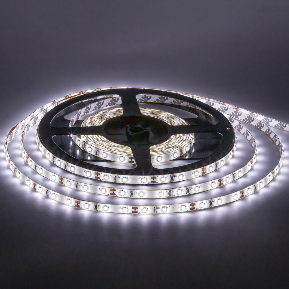 Led стрічка 12В біла нейтральна smd2835 120LED/m IP20, 1 м