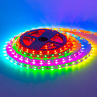 Led стрічка адресна 5В shape smd5050 ws2812b 48 LED/m IP20, 1 м