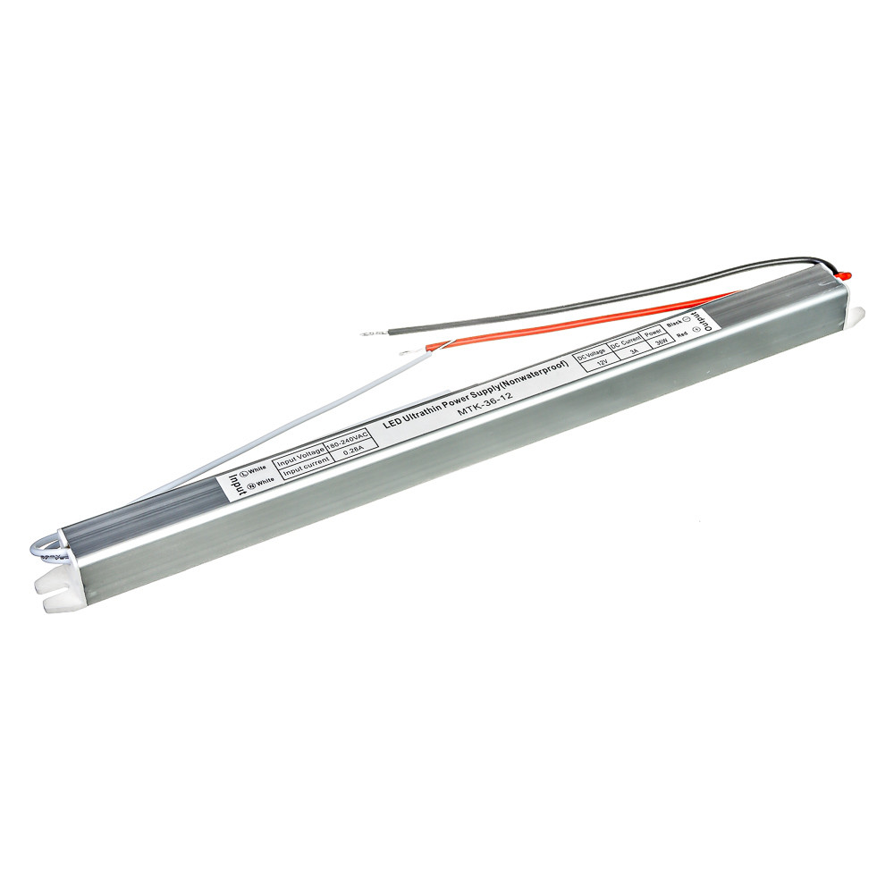Led блок 12В SLIM/3A 36Bт IP 20