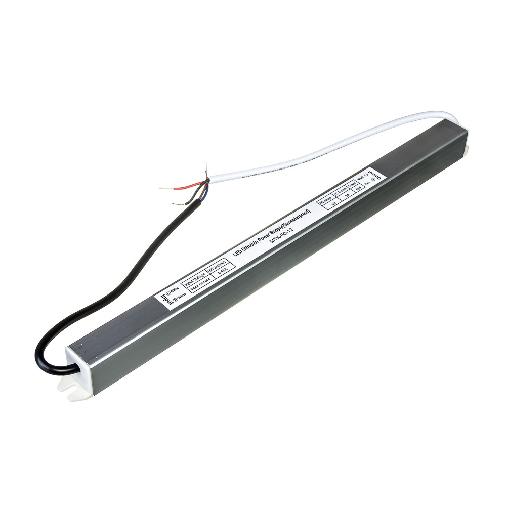 Led блок 12 В SLIM No1/5A 60Bт IP 20, фото 1