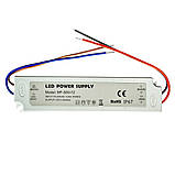 Led блок 12 В SLIM PLASTIC/5A 60Bт IP 65, фото 3