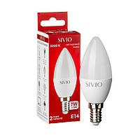Led-лампа Sivio 7 Вт C37 тепла біла E14 3000K