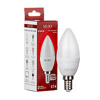 Led-лампа Sivio 10 Вт C37 нейтральна біла E14 4100K