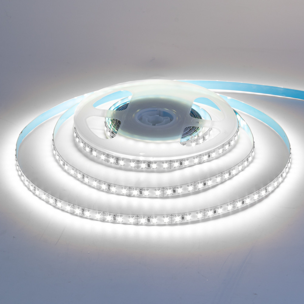 Led стрічка 12В біла AVT-Prof smd2835 120LED/m IP20, 1 м