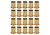 Нітогайка сталева YATO; М 10, l= 21 мм, 20 шт. [25/100]