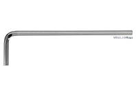 Ключ 6-гранний Г-подібний 2-сторонній YATO Cr-V, М 5 мм, 28 х 118 мм [100]