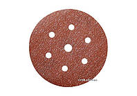 Круг шліфувальний з липучкою з 7 отворами NORTON Pro-A275; Ø= 150 мм, Р 800  (6Н+1) з наждачн паперу