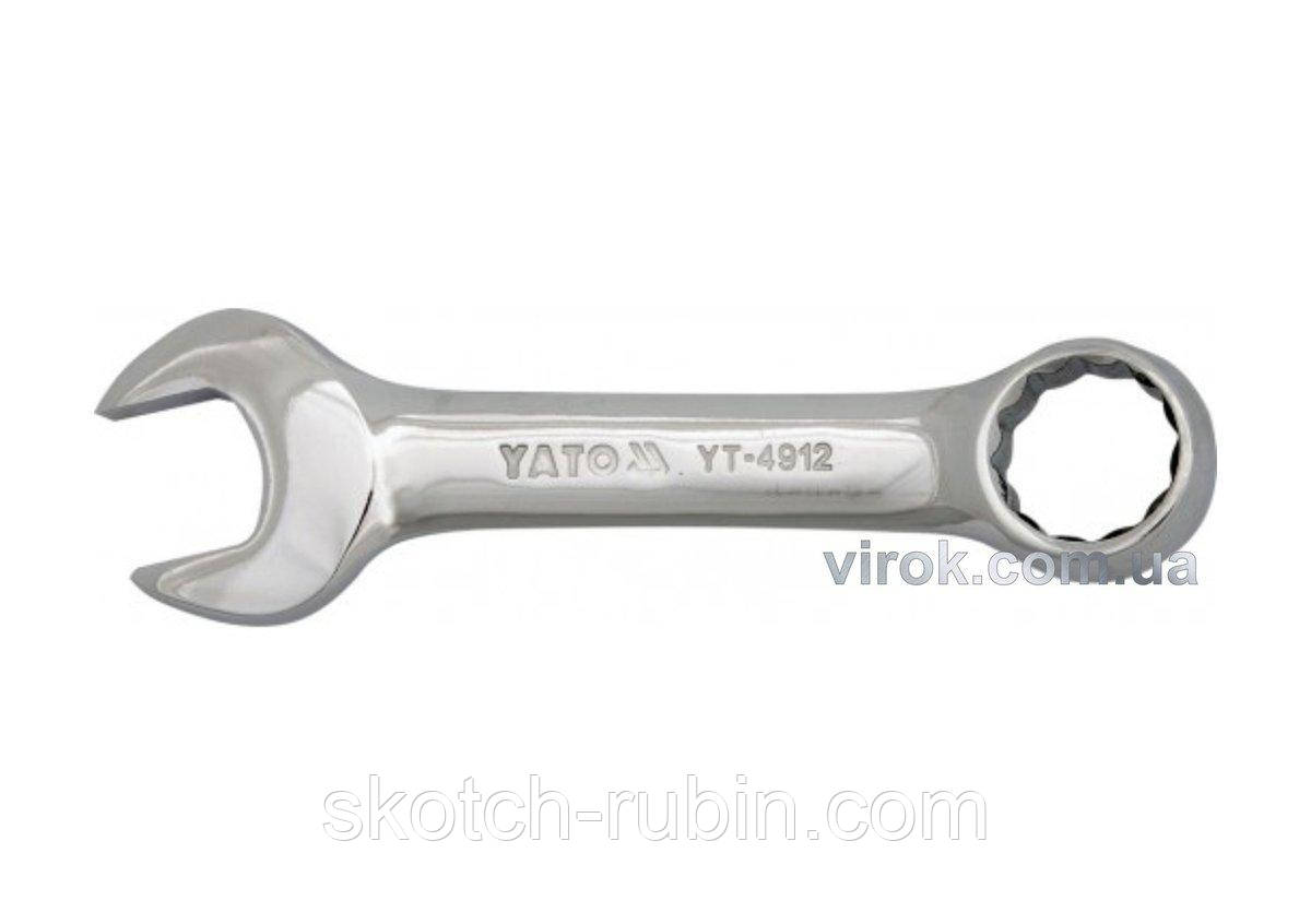 Ключ ріжково накидний YATO : CrV, М= 11 мм, L= 100 мм [10/120/240]