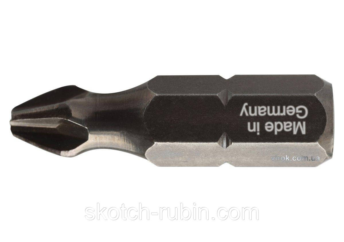 Насадка викруткова USH Industry : Phillips PH2 x 25 мм. Torsion Уп. 10 шт.