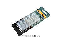 Стержні клейові STHOR : Ø= 7 х100 мм. прозорі уп. 12 шт. [50]