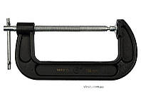 Струбцина з гвинтовим затиском "G" подібна YATO; l= 150 мм (6") [12]