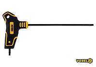 Ключ TORX VOREL: тип "Т", Т10 x 100 x 69 мм, Cr-V 6150 [24/240]