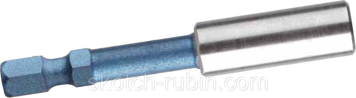 Тримач насадок викруткових ударний магнітний USH  BLUE SHOCK : 1/4", L= 60 мм