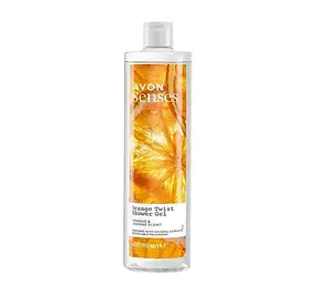 Avon Гель для душу зволожувальний Avon "Апельсин" SENSES, 500МЛ