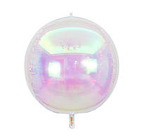 Фольгована кулька КНР 32"(80 см) Сфера 4D Хамелеон