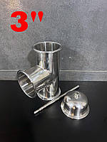 3" Екстрактор Сокслета + трійник