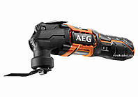 Багатофункційний ручний інструмент (реноватор) акумул. AEG:2x Li-Ion 12В, 1.5АГод (BMT12CLI-152B) DW