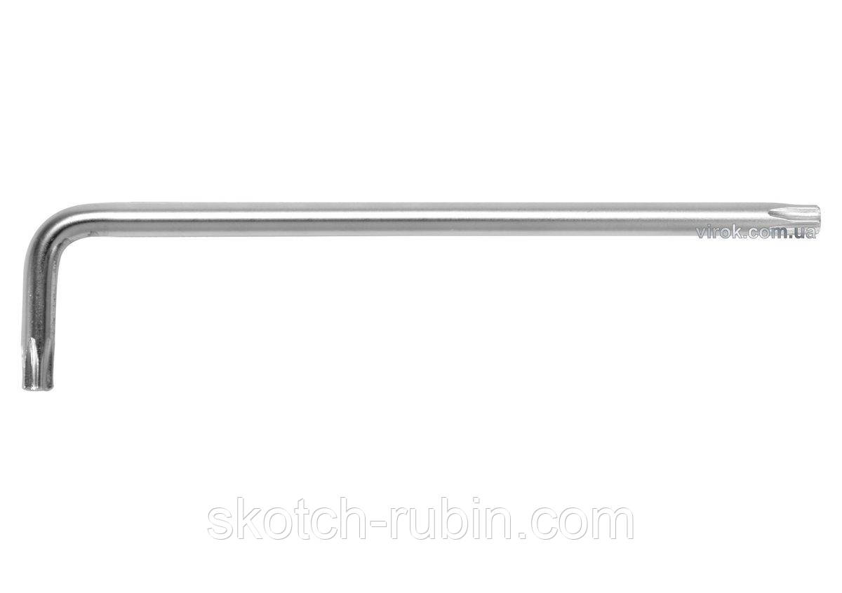 Ключ TORX  Г-подібний 2-сторонній YATO Cr-V, Т30, 24 х 114 мм [50]