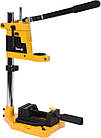 Штатив VOREL для дриля з лещатами h=400 мм, 150х 150 мм, тримач до Ø= 38-43 мм [8/112]