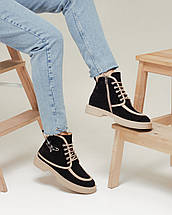 Черевики Guero 5001001 36 чорні замша, фото 3