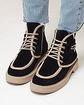 Черевики Guero 5001001 36 чорні замша, фото 4