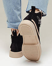 Черевики Guero 5001001 36 чорні замша, фото 5