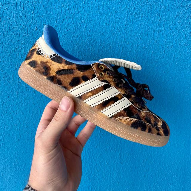⭐︎虎馬⭐︎ Жіночі кросівки Adidas Samba Pony Wales Bonner Leopard (Леопардові