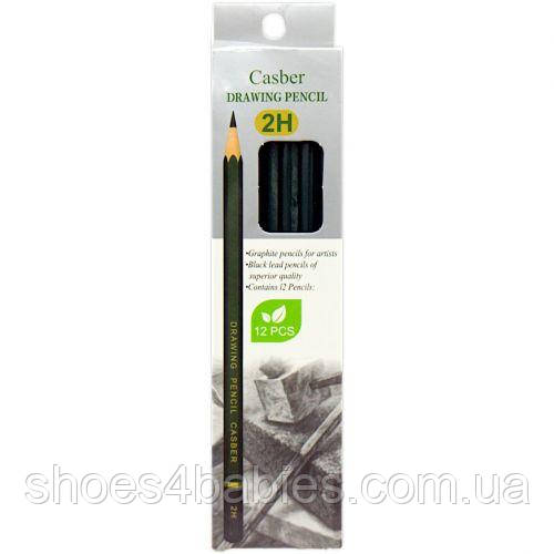 Олівець простий 2Н (12шт)(32250)