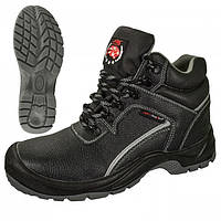 Черевики чоловічі метал носок, спецвзуття захисне робоче, взуття шкіряне демісезонне для працівників, польша