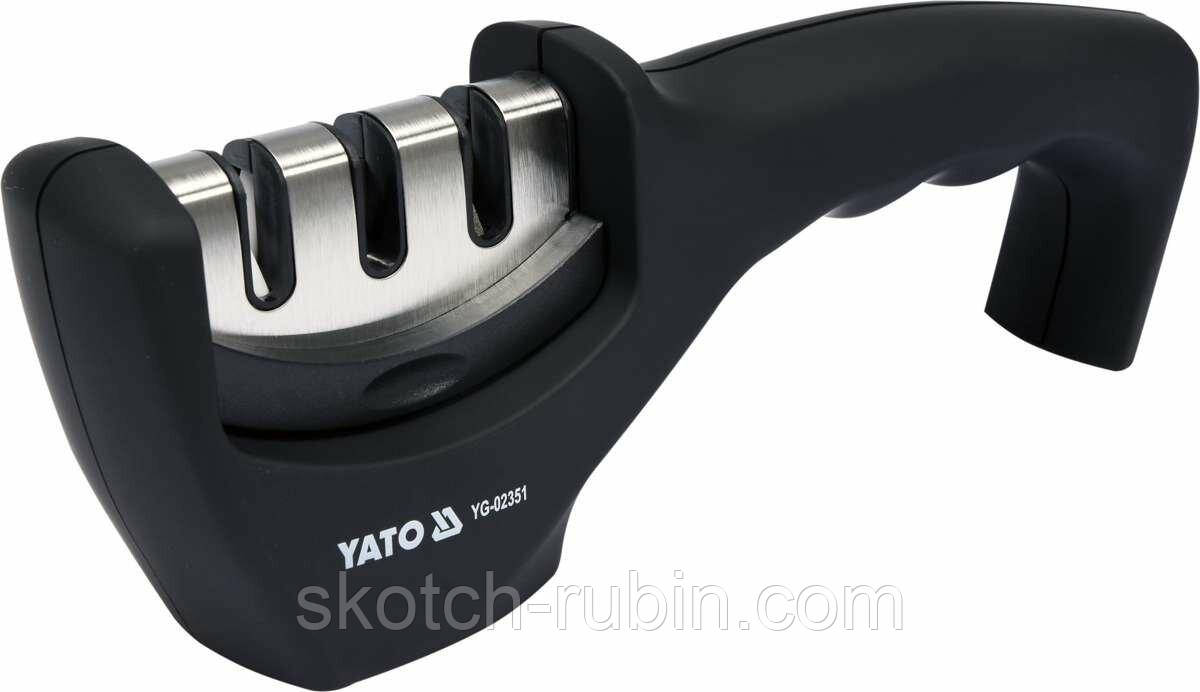 Точило для ножів 3 в 1 YATO [50]