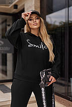 Жіночий спортивний костюм з худі "Team"| Норма і батал, фото 2