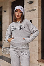 Жіночий спортивний костюм з худі "Team"| Норма і батал, фото 4