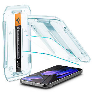 Захисне скло Spigen Glas.tR EZ FIT 2-Pack до Google Pixel 9 / 9 Pro Clear (AGL08442)