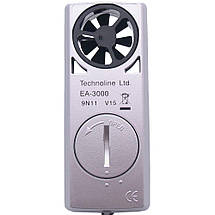Портативний крильчатий анемометр Technoline EA3000 (Silver), фото 4