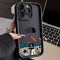 Чохол для iPhone 13 Pro матовий The North Face, захисний, чорний