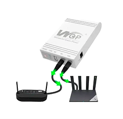 Безперебійник,павербанк для Wi-Fi роутера Mini UPS WGP103 10400mAh 38.48Wh USB5V/9V/12V