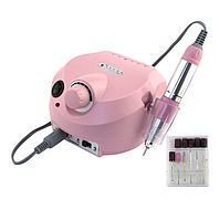 Фрезер Bucos Nail Drill Set Pro ZS-601. 35 000 об/хв. колір рожевий