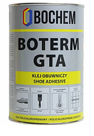 Каучуковий клей BOTERM GTA (наіритовий) для шкірозамінника, тканини, карпету (0.8кг 1л)