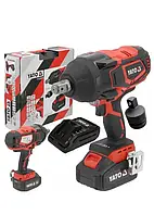 Гайковерт акумуляторний ударний Yato YT-828075 (2000 Нм) 3/4"