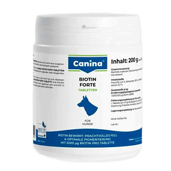 Вітаміни для собак Canina (Каніна) Biotin Forte Tabletten інтенсивний курс для шерсті 60 табл